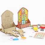 걱정인형 인형2세트 핸드폰거치대 만들기 농장