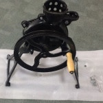 반자동 옥수수 탈곡기 수동 옥수수알 핸들 분리기 원핸드 베이직