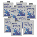 대경 대경 부직포 젤아이스팩 100장 반제품 냉동 아이스 얼음팩 택배전용 최적의 신선도 유지
