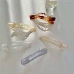 집게핀 부리 5종 매트 왕집게핀 오리 아크릴 헤어밴드 커피