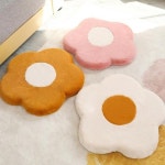 키밍 인테리어 꽃방석 쿠션 의자 등쿠션 차량용 카페