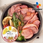 미가원 인정식탁 CJ프레시웨이 바른원칙 훈제오리 슬라이스 무항생제 200g 7 소스 70g