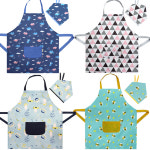 더해피 유아 앞치마 세트 31종 버튼형