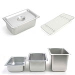 높이 4분의1 십자 받침 스텐 밧드 바트 뚜껑포함