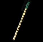 Feadog 황동 틴휘슬 D키 Penny 휘슬 Brass F10B-BRASS