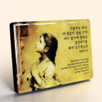 성경말씀액자 기도하는소녀 기독교백화점 C2002