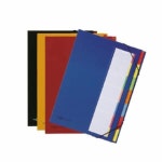 듀라블 X밴드7분류화일 A4 적색 44171-01