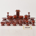 예다움 예다움 남원 제기세트 목기 제사 제기 그릇 오리목 33p