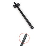 블랙 멜라민 한식 일식 업소용 젓가락 23 5호