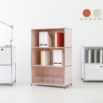 마켓비 심플리 3단 수납장 BC120