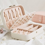 고급 악세사리 수납함 귀걸이 반지 보석함 정리함 귀걸이정리함 반지수납함 보석함