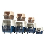 행복켄넬 행복켄넬 매직도어 대형견 중형견 소형견 고양이 이동장 케이지 켄넬 7가지사이즈 - 350