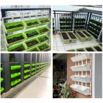 키밍 다용도 베란다 텃밭 화분 4단 8단 후크걸이 다층