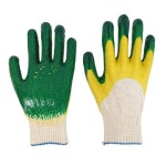 천일글러브 코팅장갑 10G 녹 이중코팅 베테랑포장지 100조