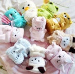 캐릭터 동물 무릎담요 부드러운 마약담요 개별포장