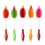 병솔 회전 브러쉬 투웨이 병닦기솔 주방세척솔 실리콘