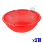 WL 소쿠리 채반 바구니 57 5x19 주방용품 x2개 체망