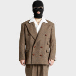 홍우성 Harris Tweed Oversized Jacket