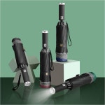 자외선차단 LED 거꾸로우산 3단 자동우산 암막 양우산