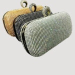 여성클러치백 럭셔리 파티 하객 파우치 큐빅 손가방