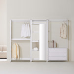 온월가구 아이언 철제 시스템 드레스룸 2800 세트