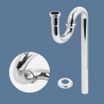 S트랩 스텐 세면대 배수관 팝업 세면기부품 부속품