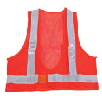 미래안전 미래안전 망사조끼 주황 하절기용 MR301