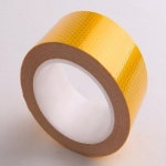 벌집무늬 반사 테이프 x 10M 형광노랑