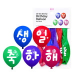일반생일풍선 5입