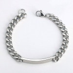 써지컬스틸 스틱바체인 남녀공용 팔찌