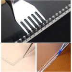 가죽 공예 아크릴 지갑 만들기 템플릿 가방 패턴 스텐실 도구 DIY 가죽 재봉 액세서리