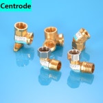 동관부속 12 인 구리 엘보 45도 벤드 하프 턴 소형 이중 와이어 수도관 4-point curved 70g4