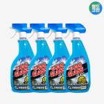 월드크린 불순물 없는 유리 세정제 크린글라스 4개 창 문 클리너 크리너 세제