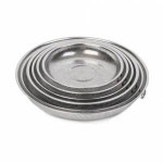 스텐 낮은 펀칭망 야채바구니 8호 타공볼 과