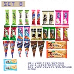 SETB 아이스크림 콘 바 쭈쭈바 샌드 하드-아이스크림 하드 바 쭈쭈