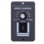 뜨거운 DC 40A PWM 브러시 모터 속도 컨트롤러 CW 가역 스위치 정방향 역방향 회전 제어 미터 12-60V