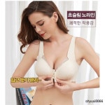 여성 레이스 노라인 프론트 브라 노와이어 브라 앞후크브라 34BCD 95BCD 2