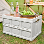 56L 멀티수납 캠핑 폴딩박스 캠핑박스테이블