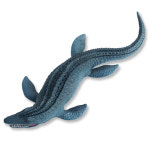 반디소프트 애니멀 공룡피규어 모형 모사사우루스