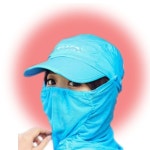 UNISEX 피부보호자외선차단모자 스카이블루 54CM-60CM