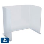 책상가림판 투명 접이식 칸막이 대형 단품