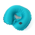 에이치와 TPU 캠핑 에어 목쿠션 블루그린