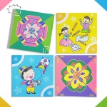 탑키드 만들기 전통 놀이 딱지 1세트- 4개