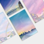 ibis 1000 슬림원링노트 오늘하루 1세트 10개 11931 혼합