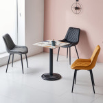 D42 체어 1인용 PU 가죽의자 DD031