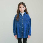 아이러브제이 아이러브제이 Y 리브 데님 셔츠 JUFTO56