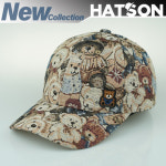 햇츠온 햇츠온 HatsON 남자 여자 사계절 코튼 스트럭쳐 볼캡 챙 야구 캡 모자 AA H2132-012BG