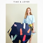 타임앤러버 FASHION 자외선차단 5단 양우산