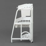 3단 물빠짐 코너 식기건조대 주방 설거지건조대