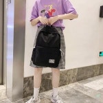 넓은 수납 베이직 심플 데일리 트렌디 남여공용 백팩